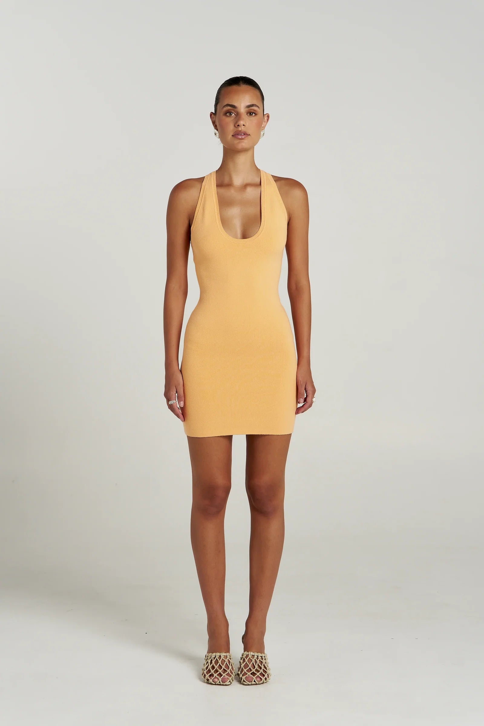 Summi Summi Phoebe Mini Dress - Aperol