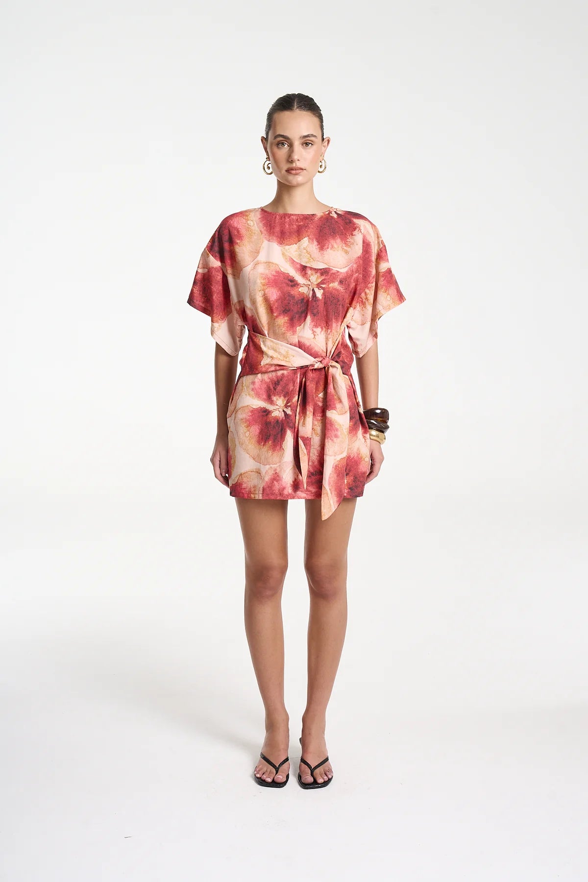 Summi Summi Tie Front Dress - Aloha
