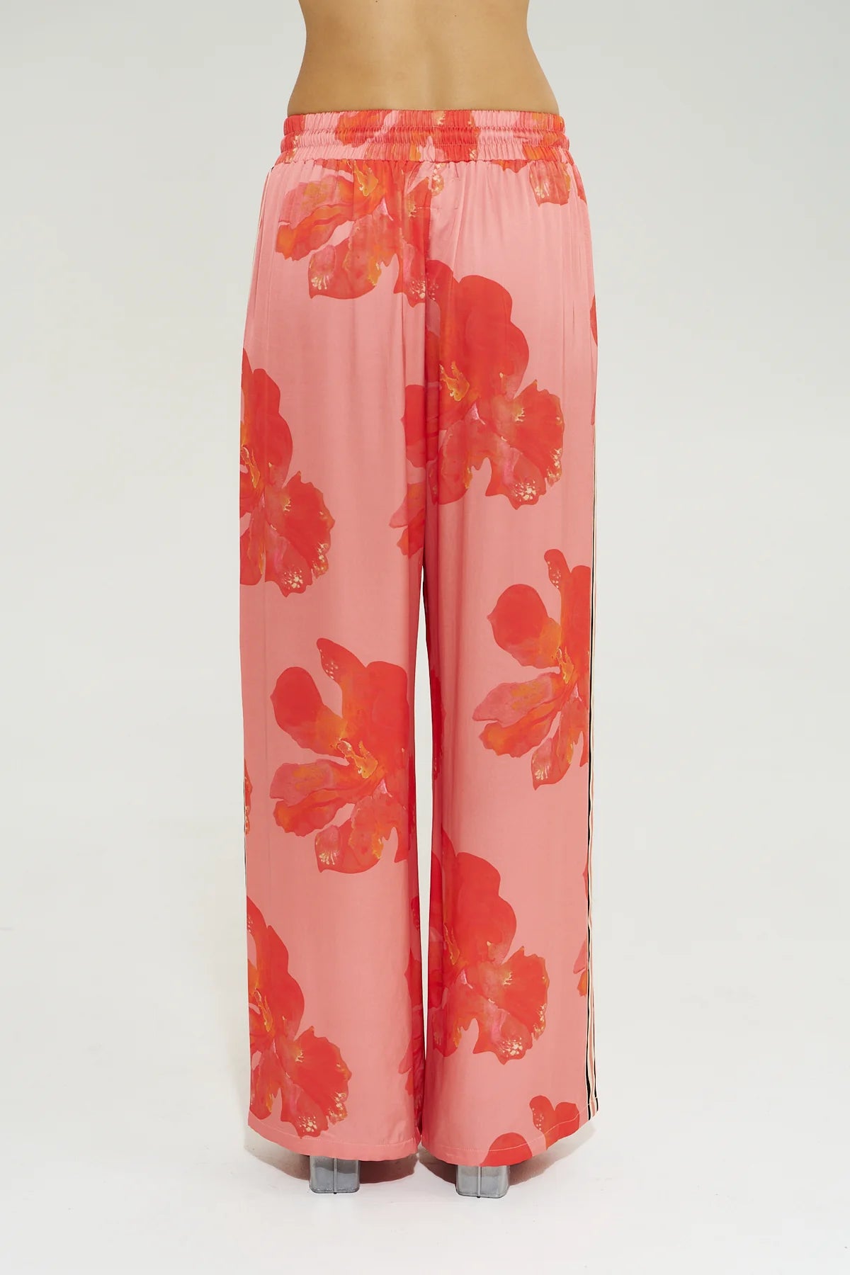 Summi Summi Wide Leg Pant - Peach Petals