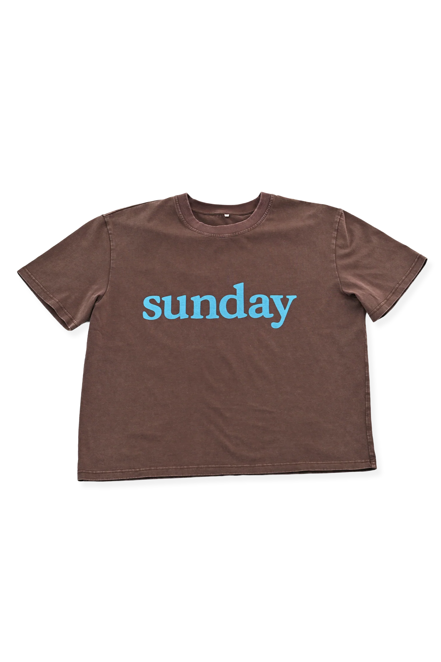 Sunday Siblings Sunday Tee - Brown + Blue