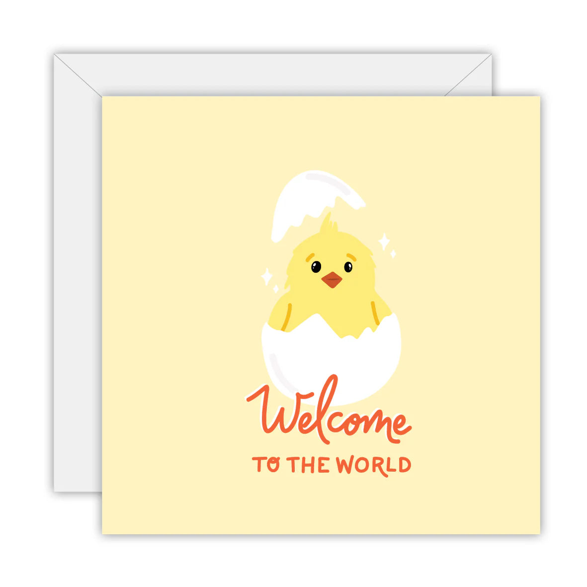 Welcome To the World - Blank Greeting Card