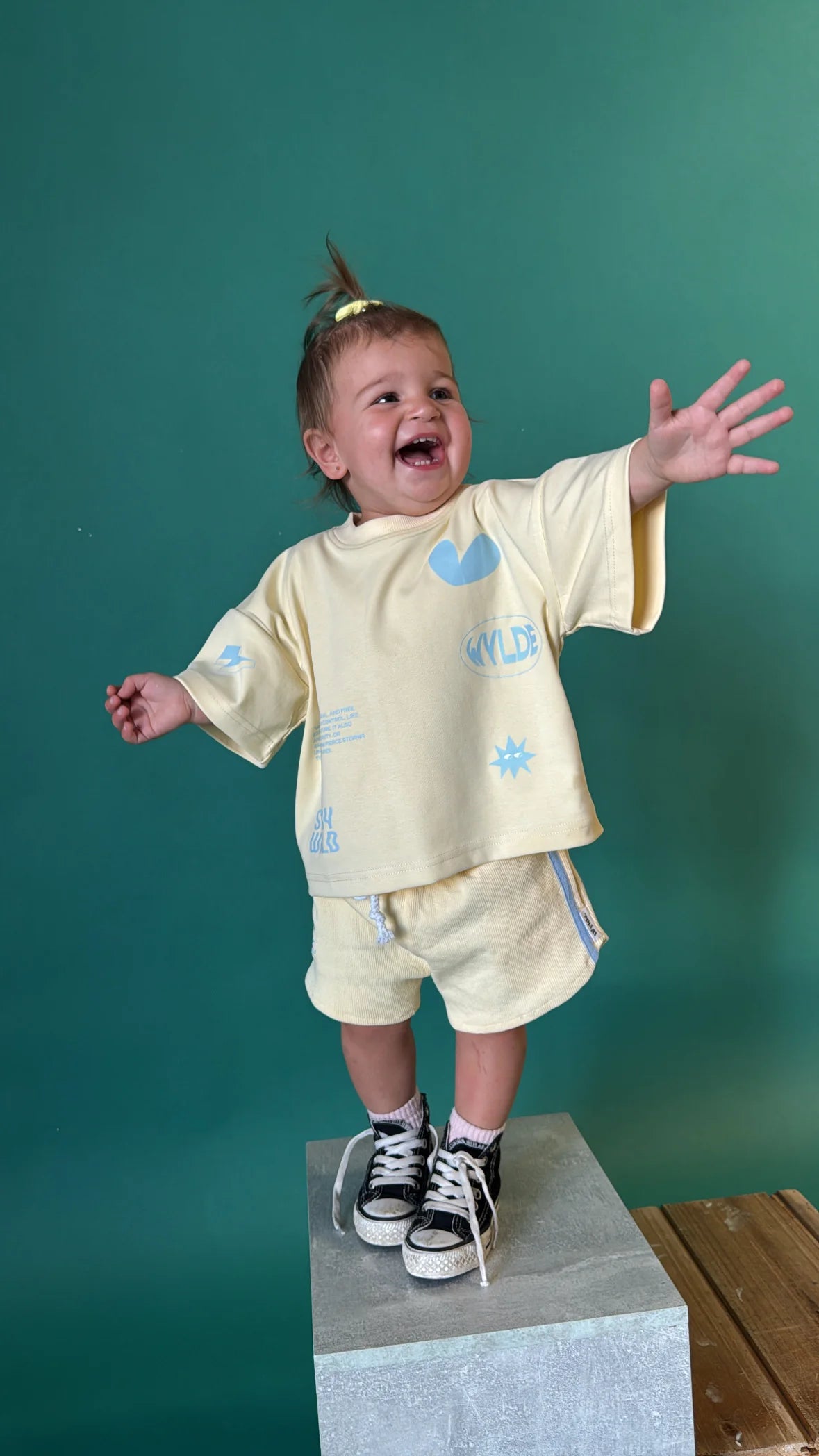 Wylde The Label Lemon Sky Shorts