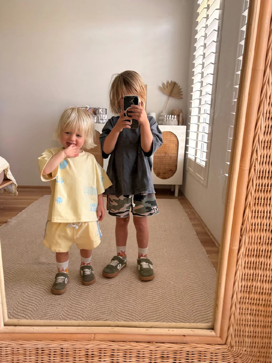 Wylde The Label Lemon Sky Shorts