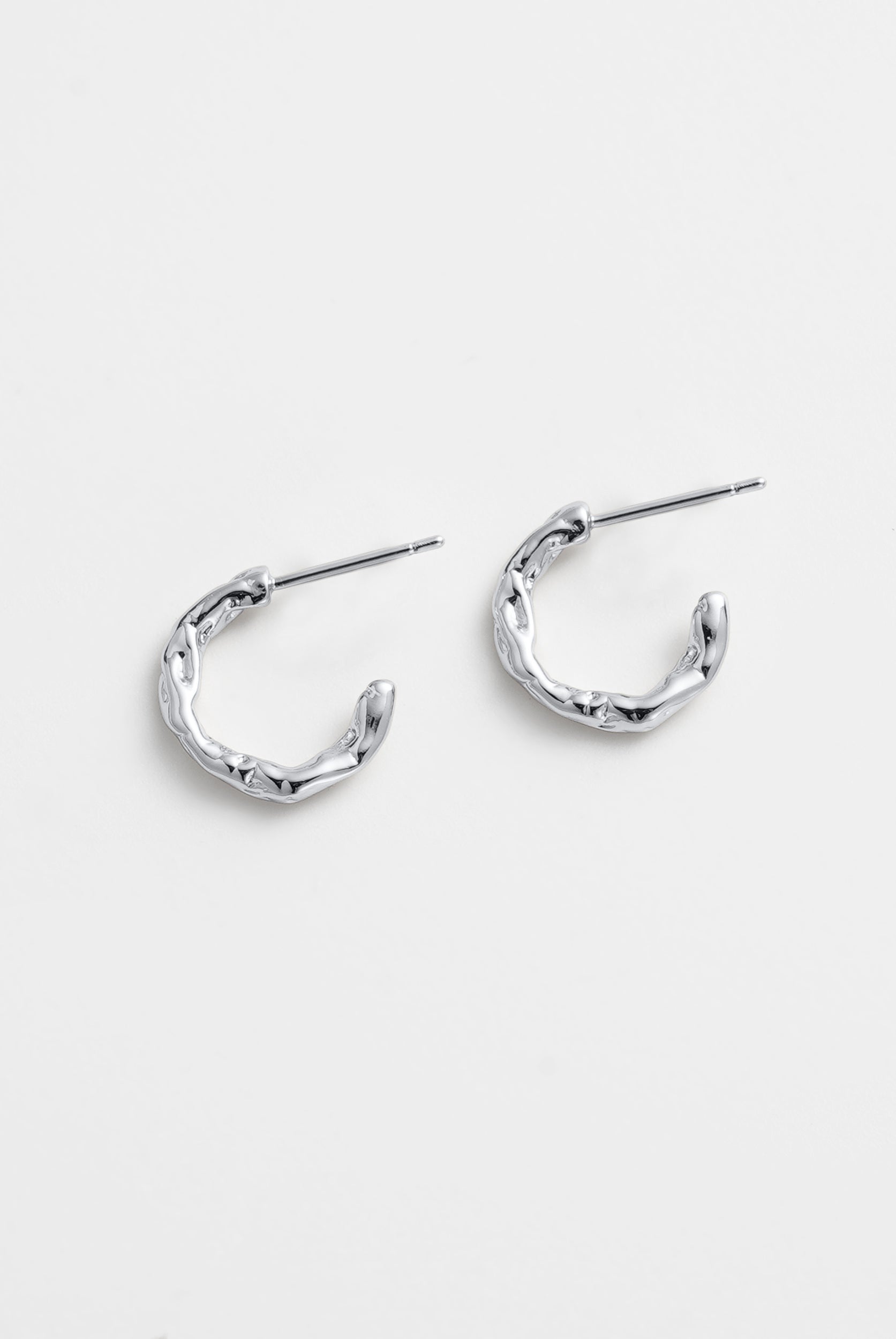 Zafino Alessia Hoop Small - Silver