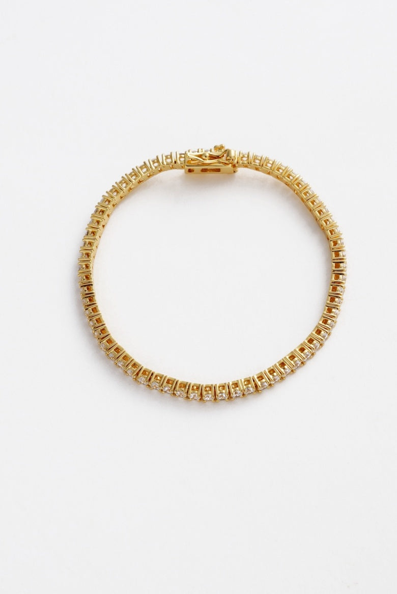 Zafino Dani Tennis Bracelet - Gold