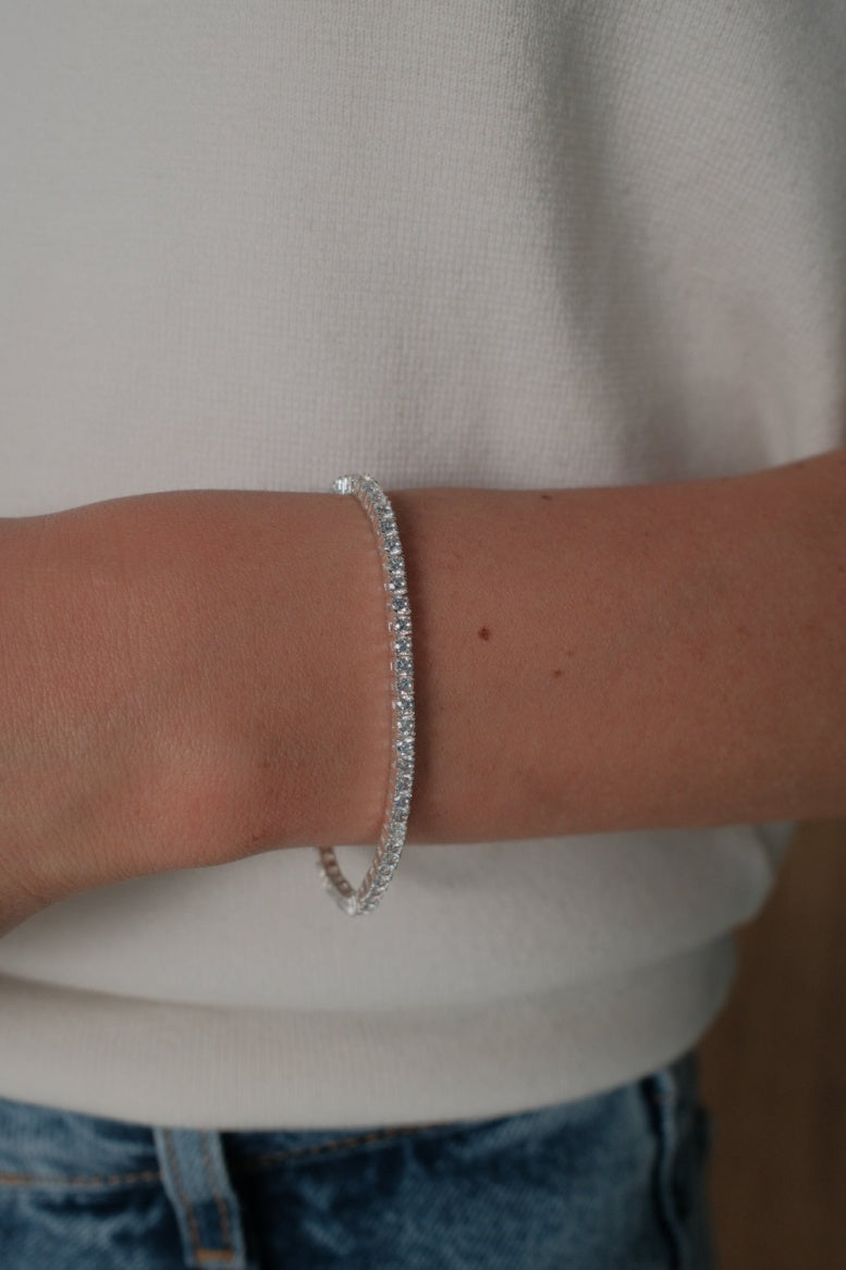 Zafino Dani Tennis Bracelet - Silver