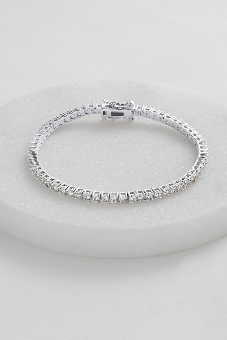 Zafino Dani Tennis Bracelet - Silver