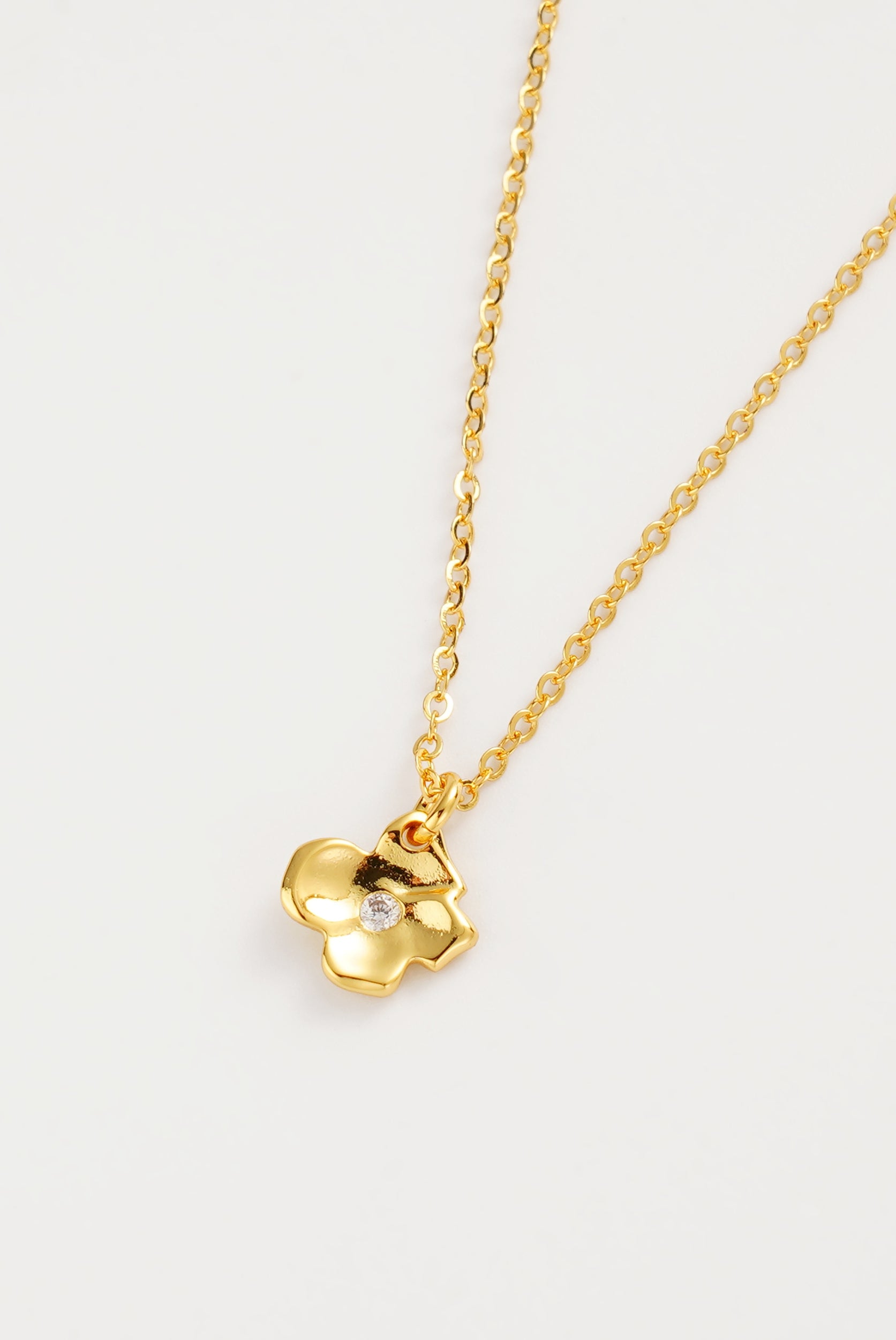 Zafino Fleur Necklace - Gold