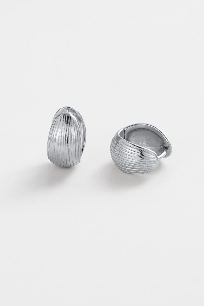 Zafino Gia Hoop - Silver