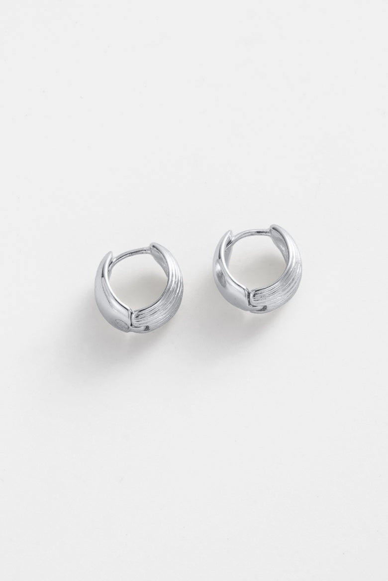 Zafino Gia Hoop - Silver