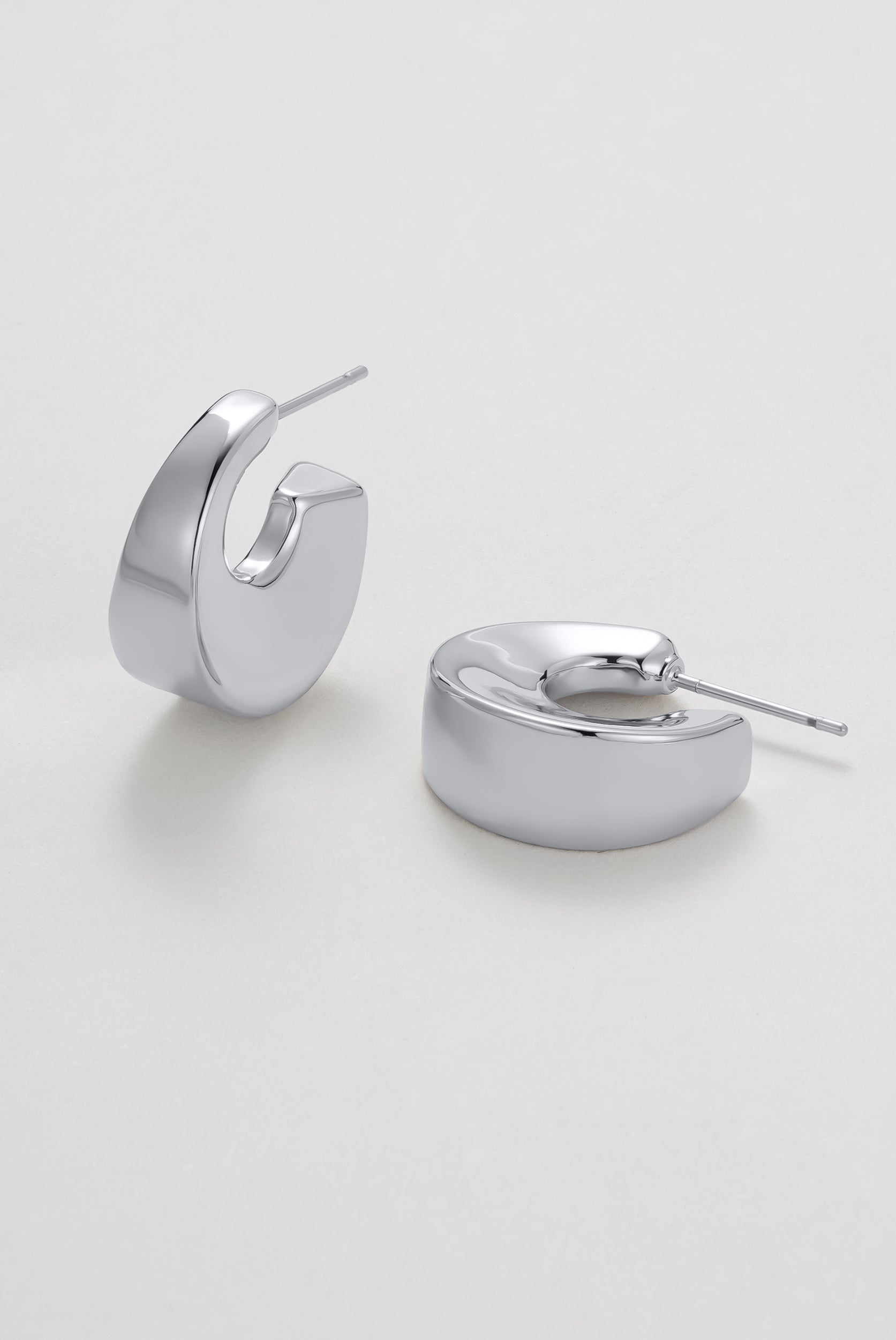 Zafino Harper Hoop - Silver