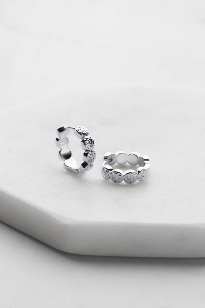 Zafino Josie Hoop - Silver