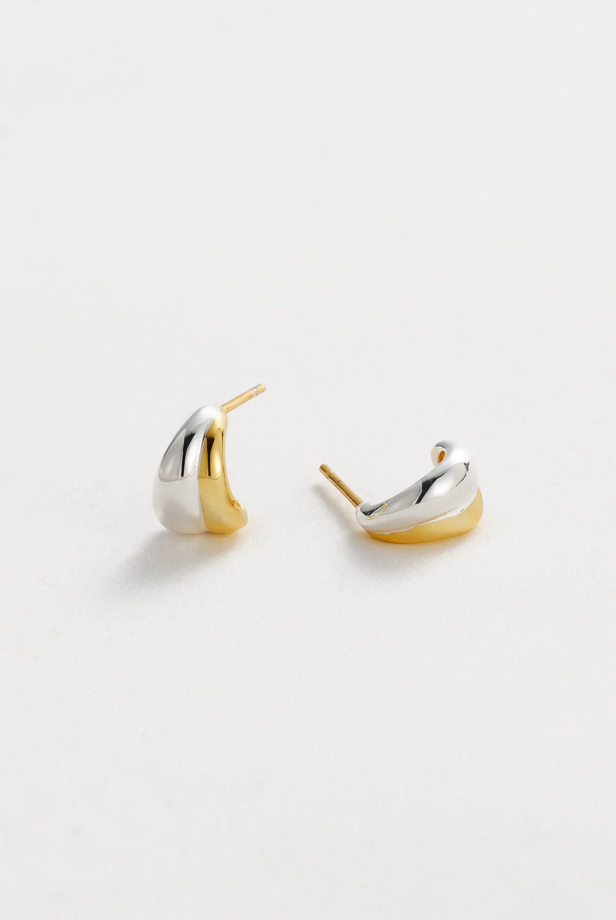 Zafino Mia Huggie - Gold & Silver