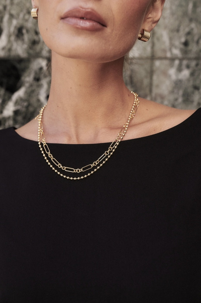Zafino Nia Necklace - Gold