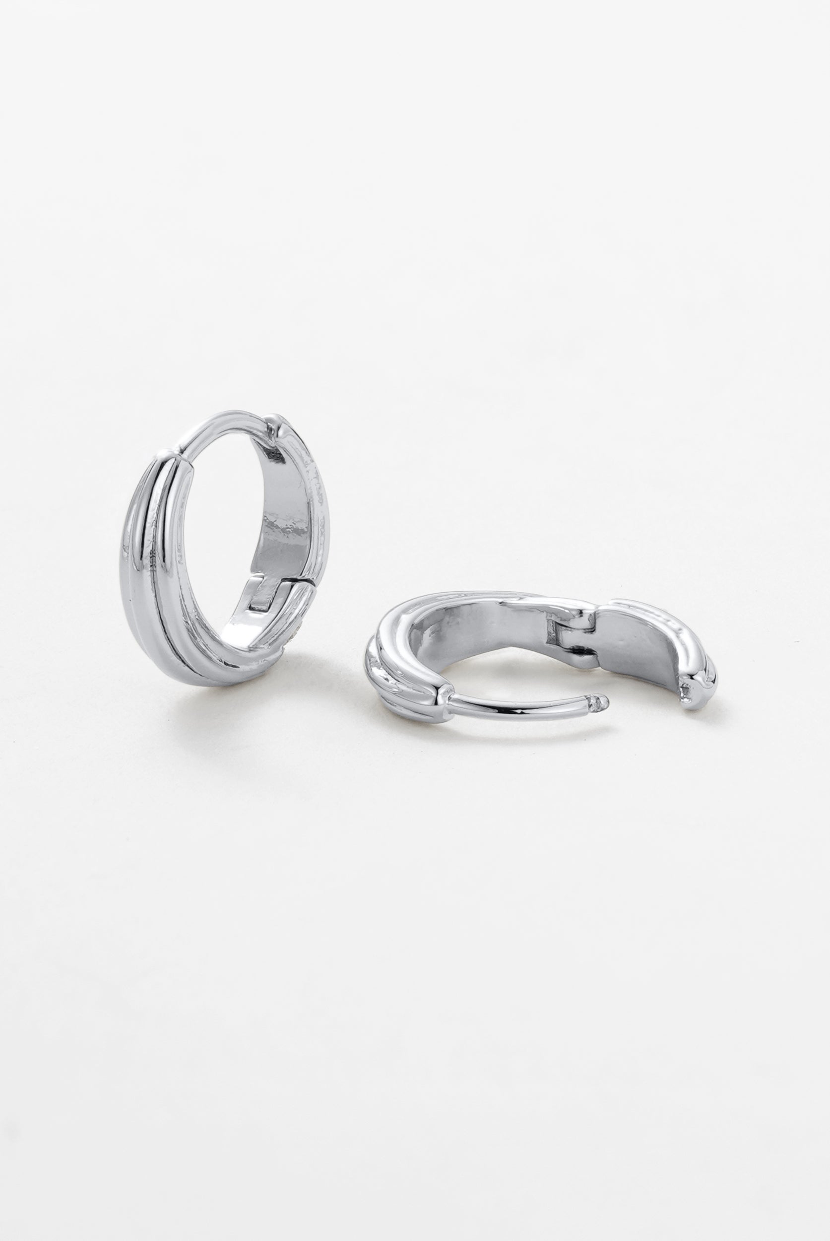 Zafino Paris Huggie - Silver