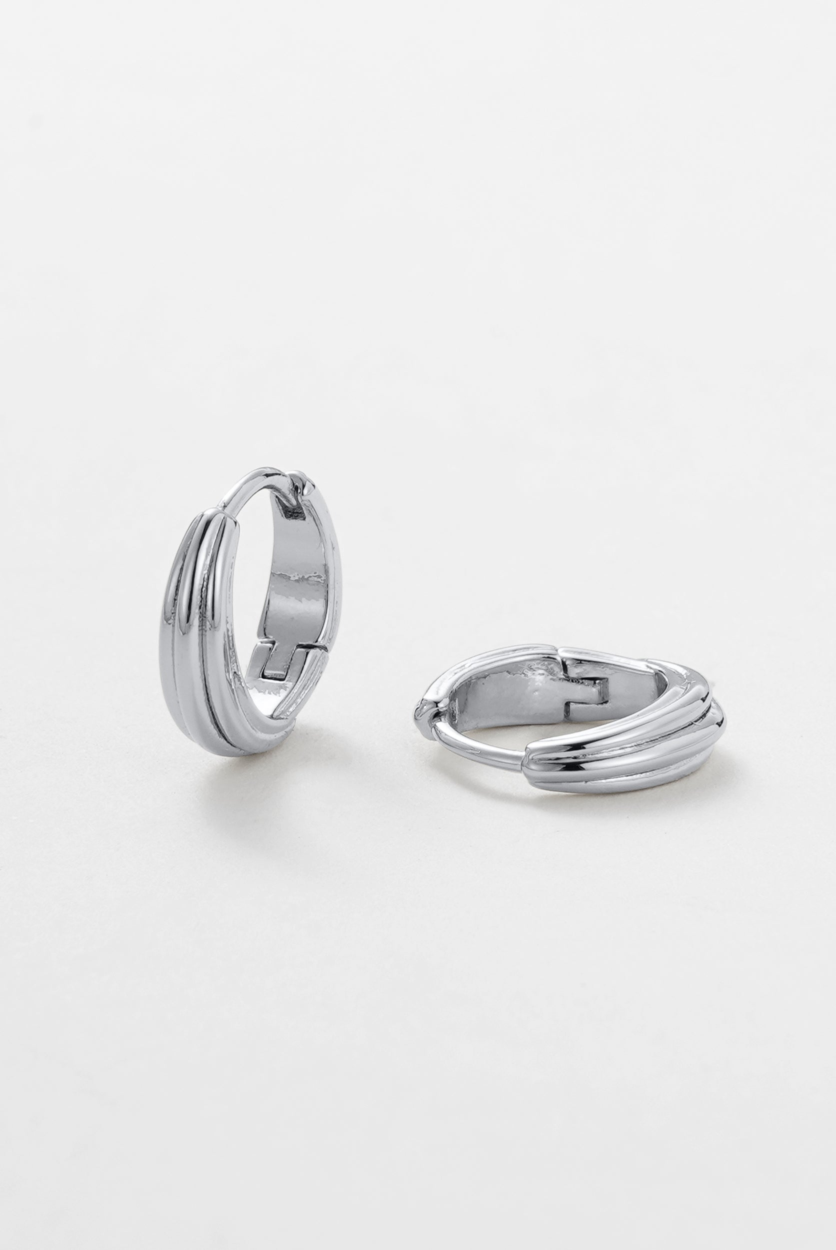 Zafino Paris Huggie - Silver