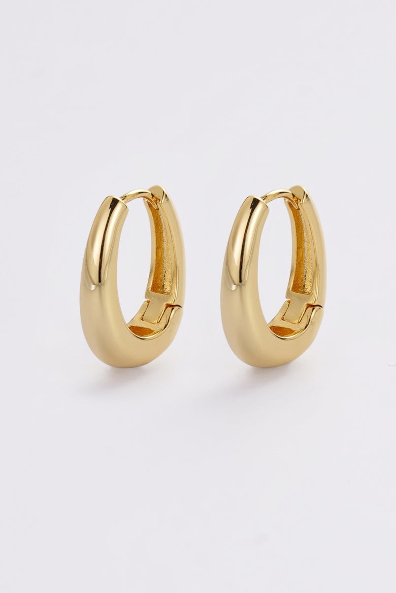 Zafino Pia Hoop Medium - Gold