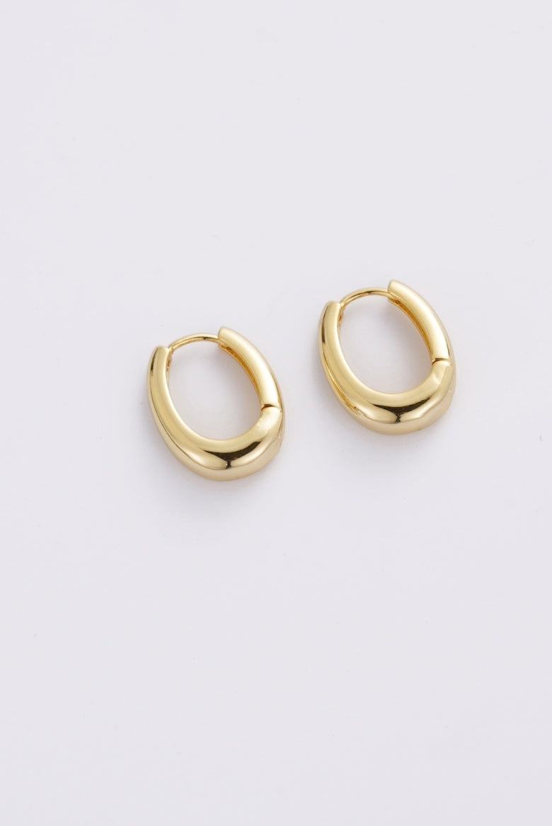 Zafino Pia Hoop Medium - Gold