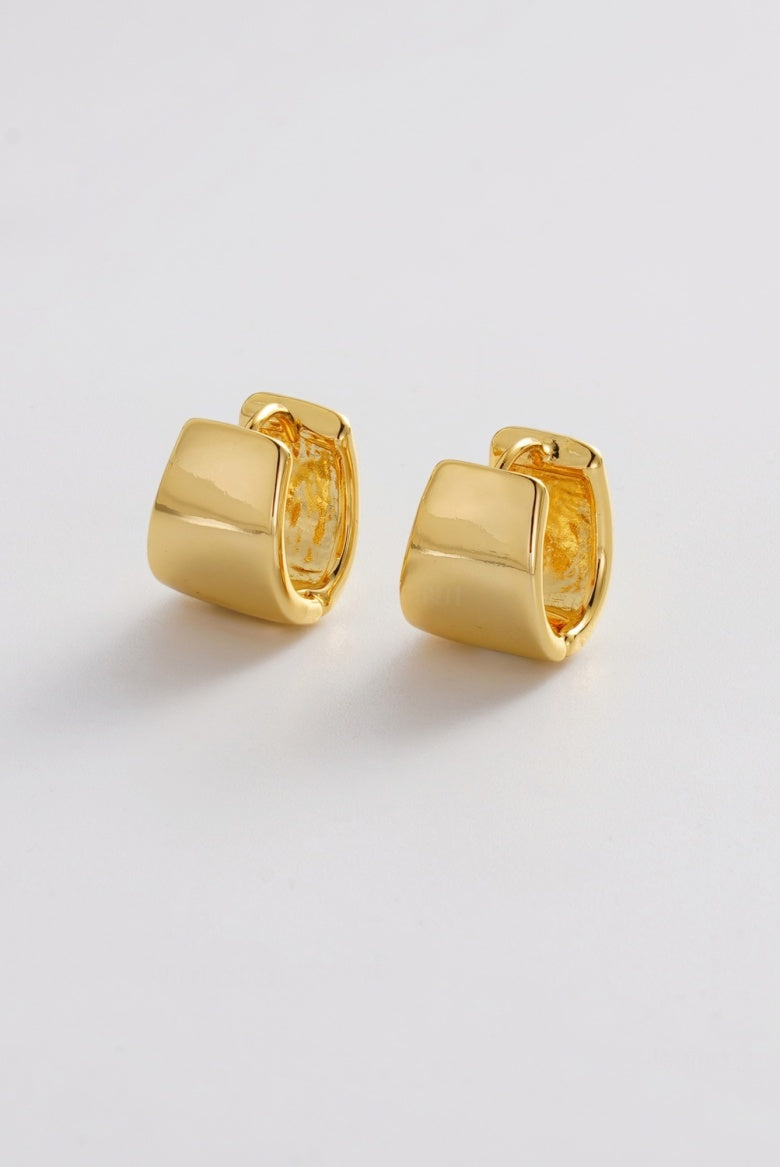 Zafino Riley Hoop - Gold