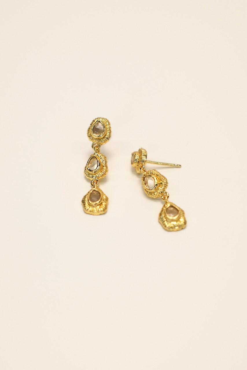 Zafino Sage Earring - Gold
