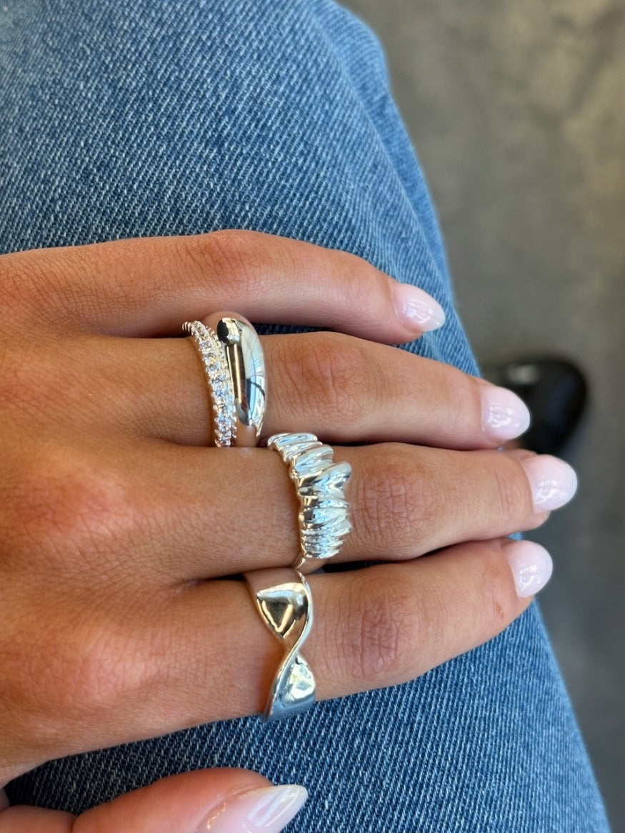 Zafino Siena Ring - Silver