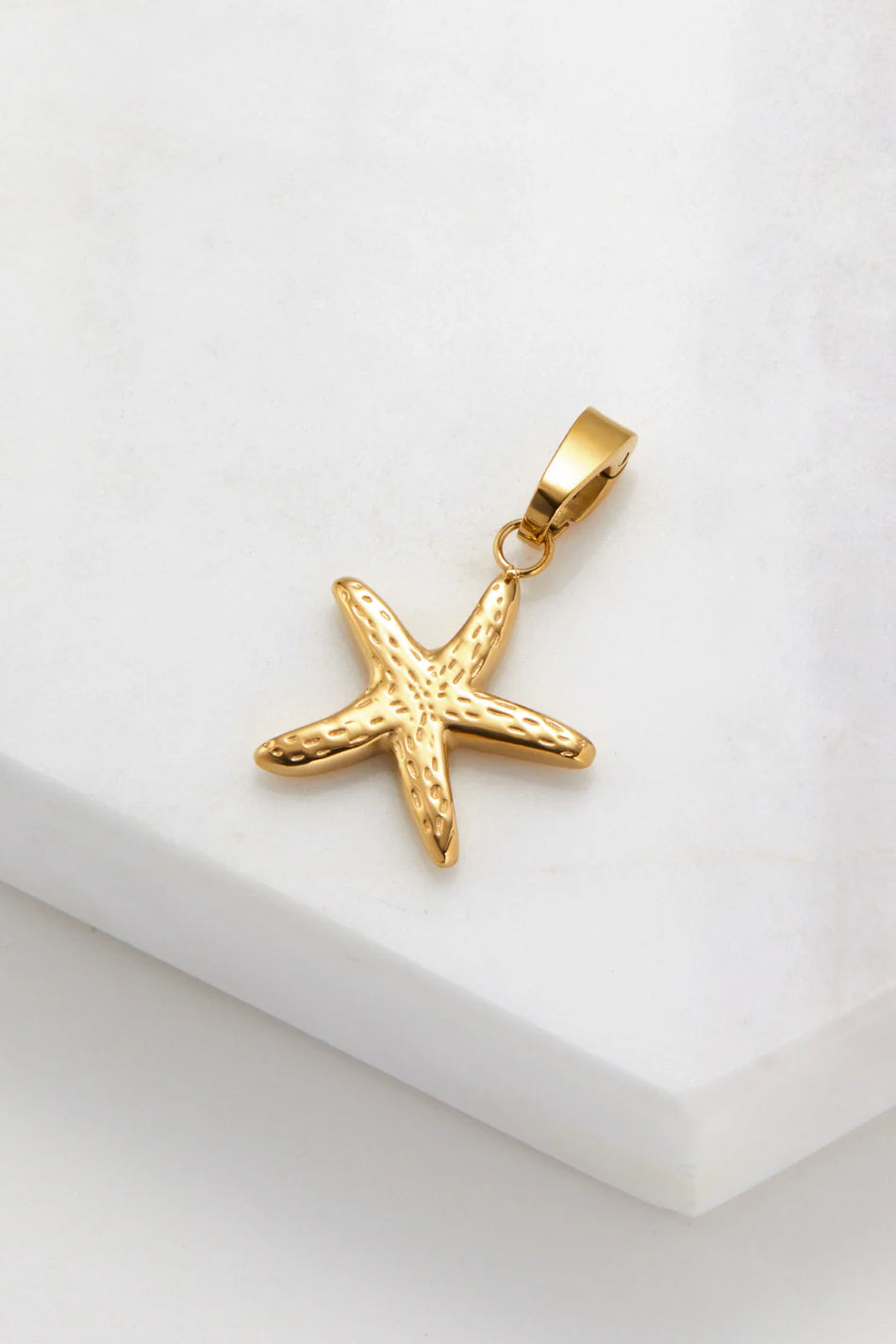 Zafino Starfish Charm - Gold