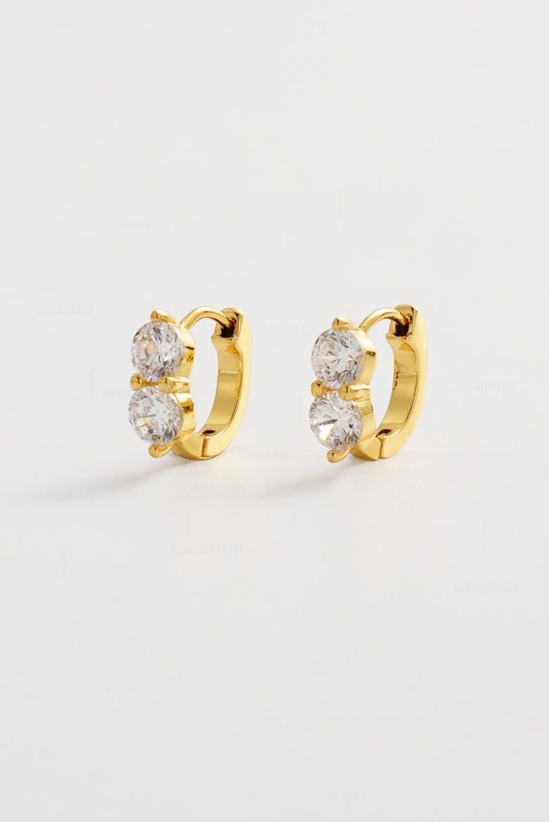 Zafino Zoe Huggie - Gold