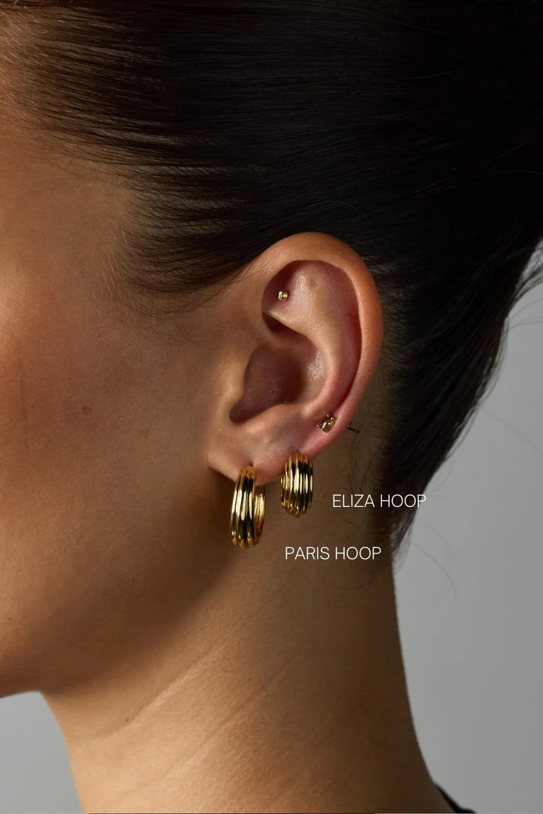 Zafino Eliza Hoop - Gold