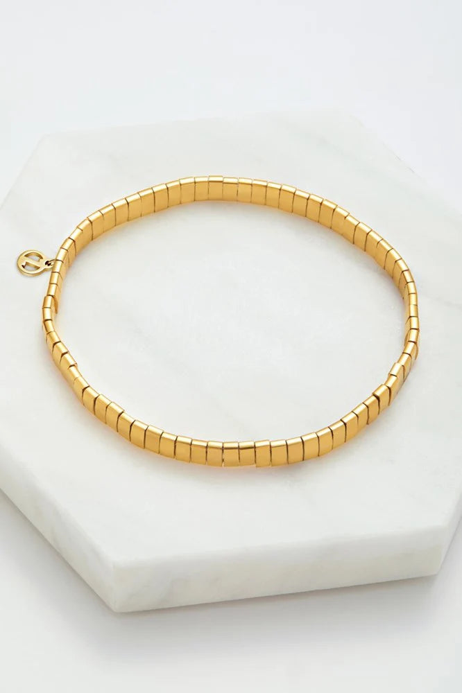 Zafino Tile Bracelet - Gold