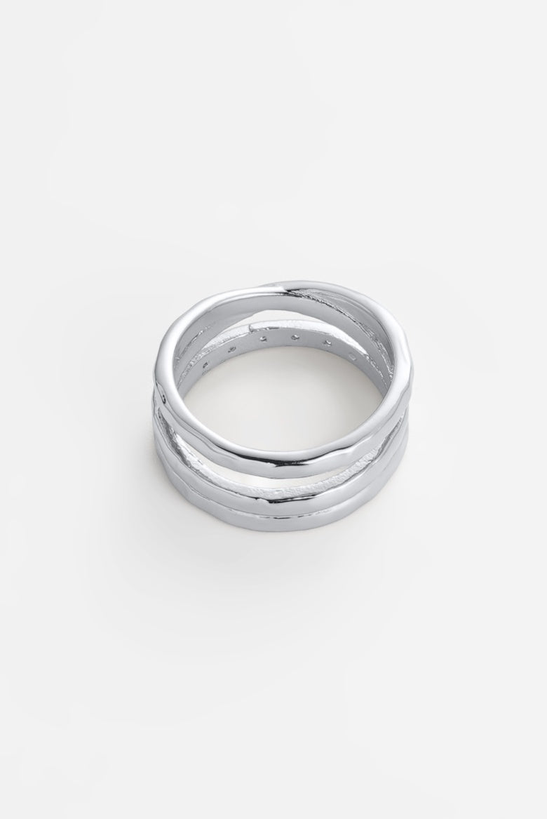 Zarla Alessia Ring - Silver