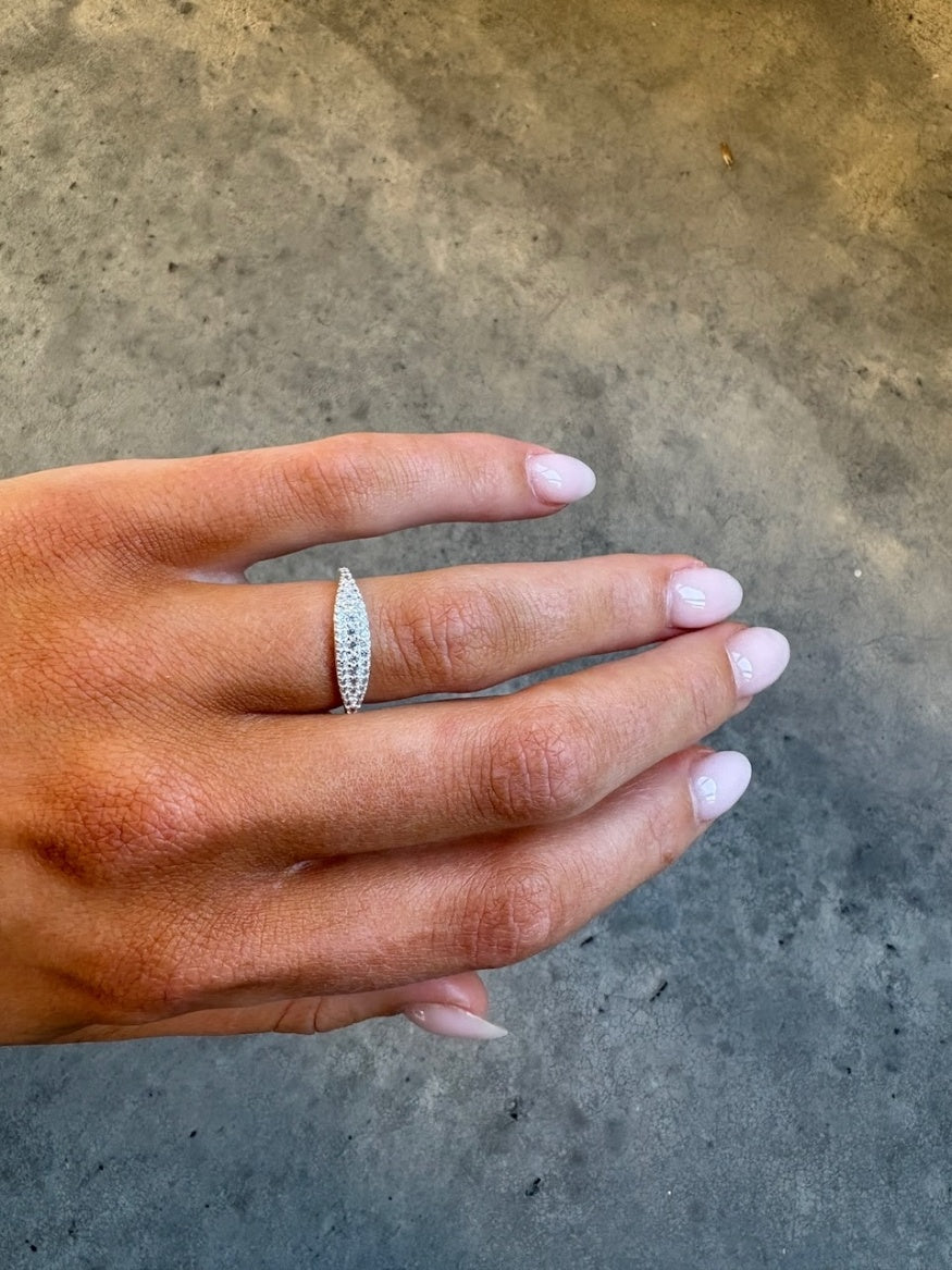 Zarla Claudia Ring - Silver