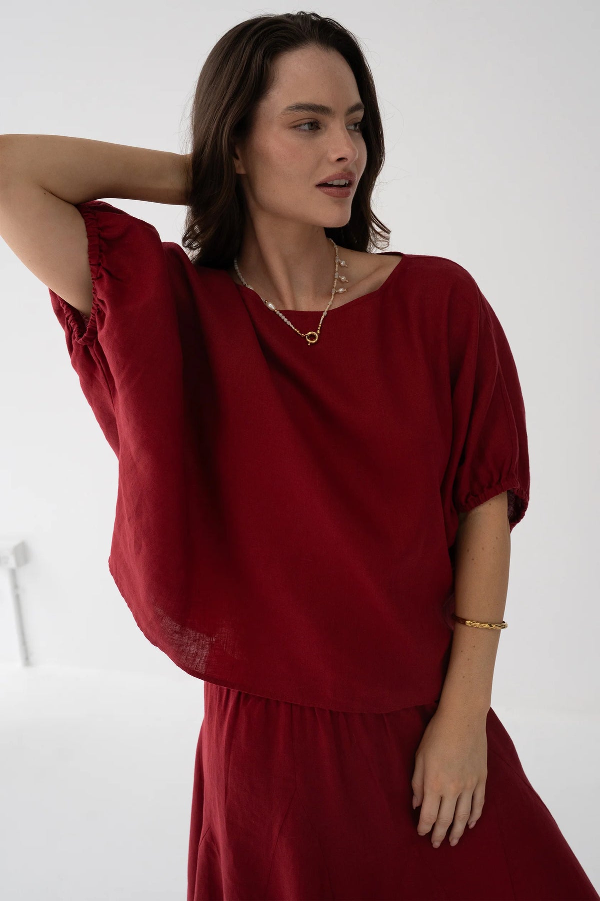 Lilly Pilly Tina Top - Cherry