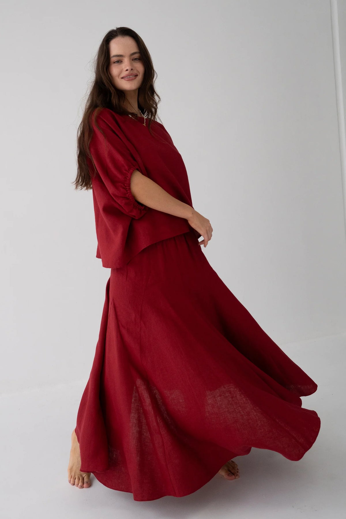 Lilly Pilly Tina Top - Cherry