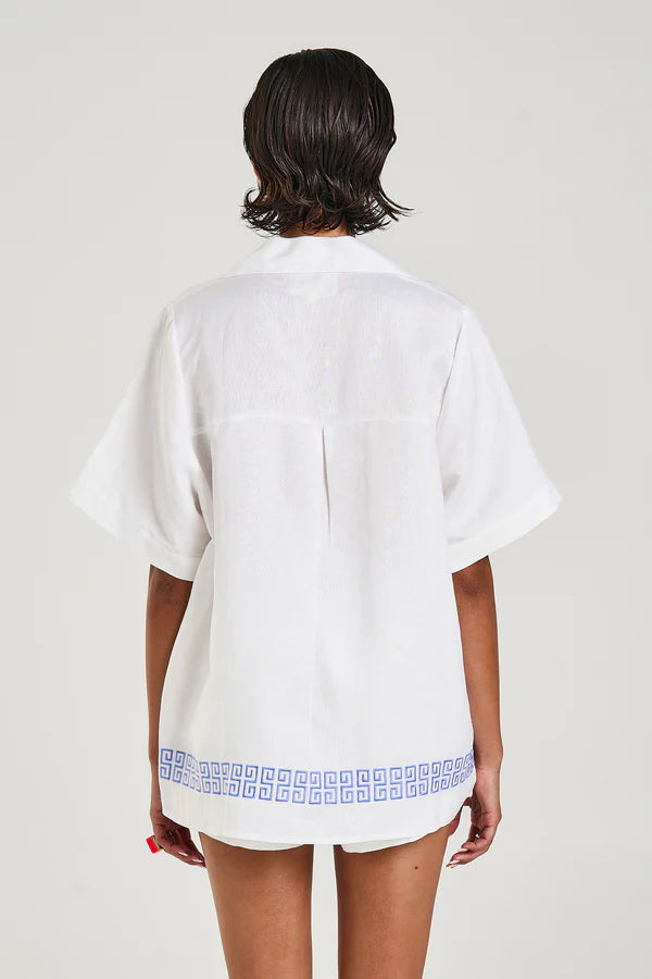 Summi Summi Collared SS Shirt - Sol Script