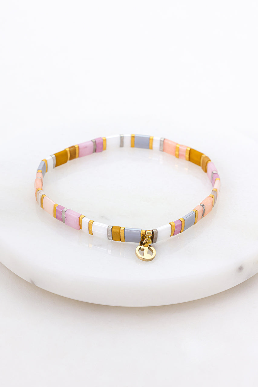 Zafino Tile Bracelet - Pastel