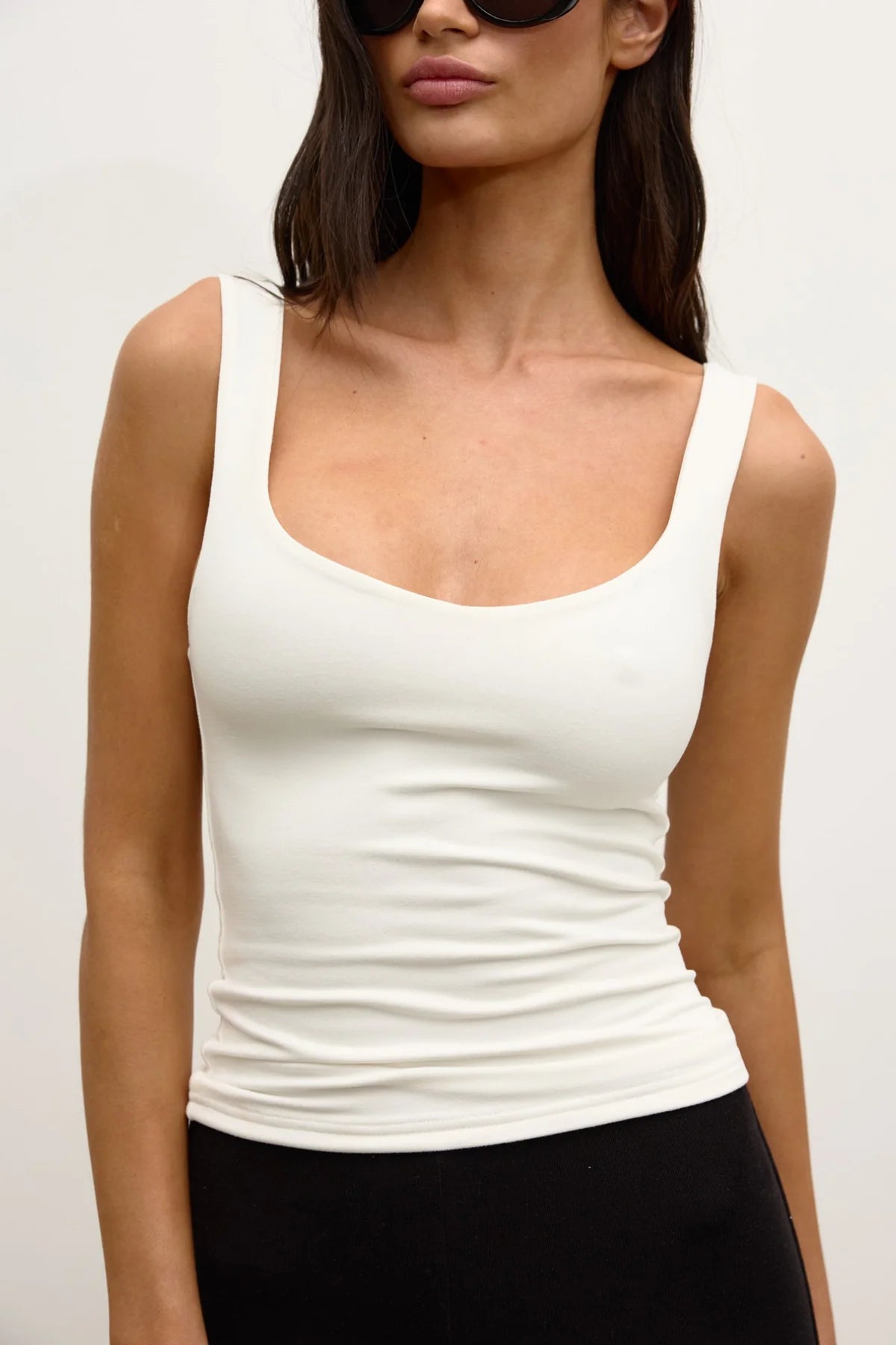 Bayse Ray Tank - White