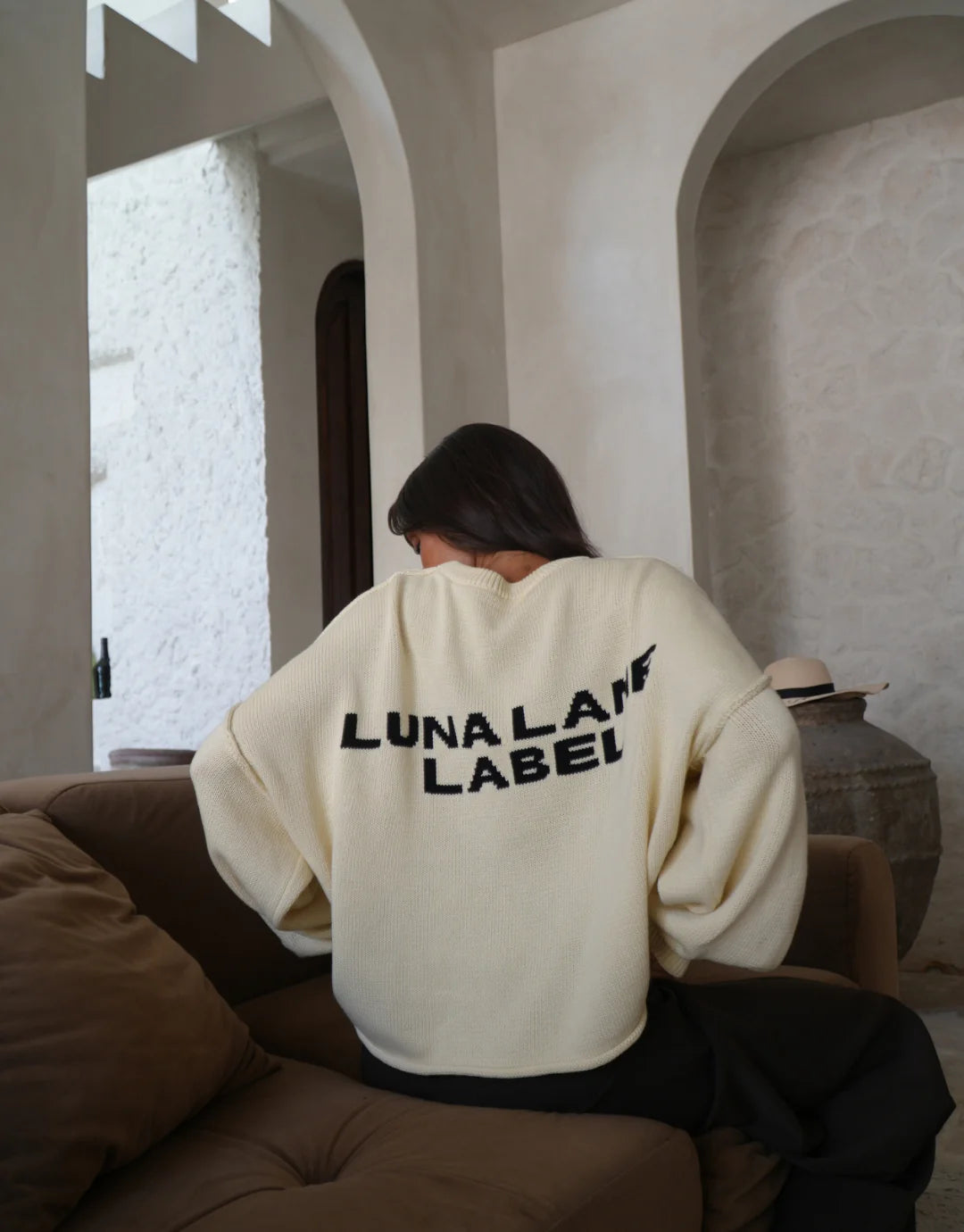 Luna Lane The Juni Sweater - Soft Cream
