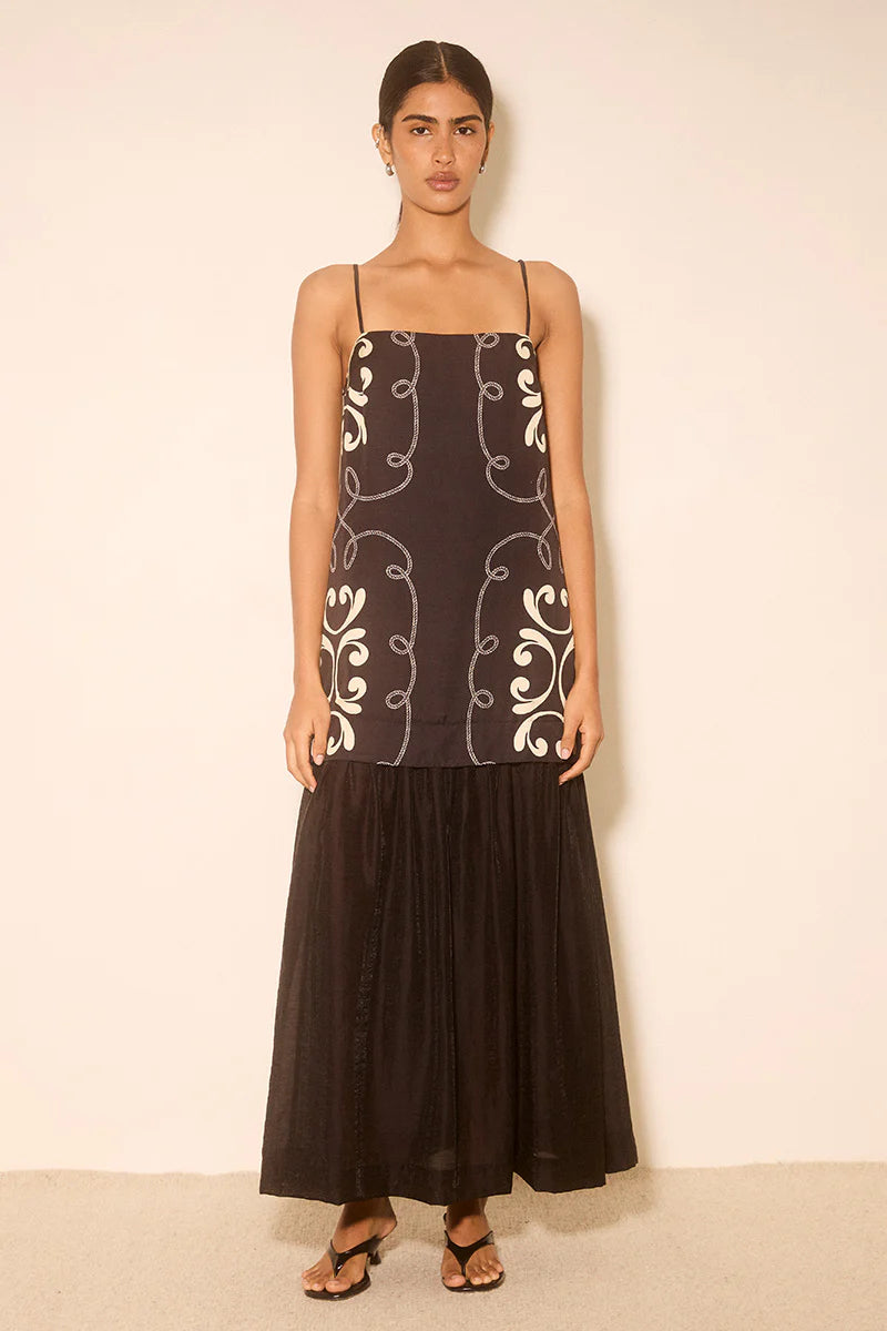 Mon Renn Savanna Dress - Black