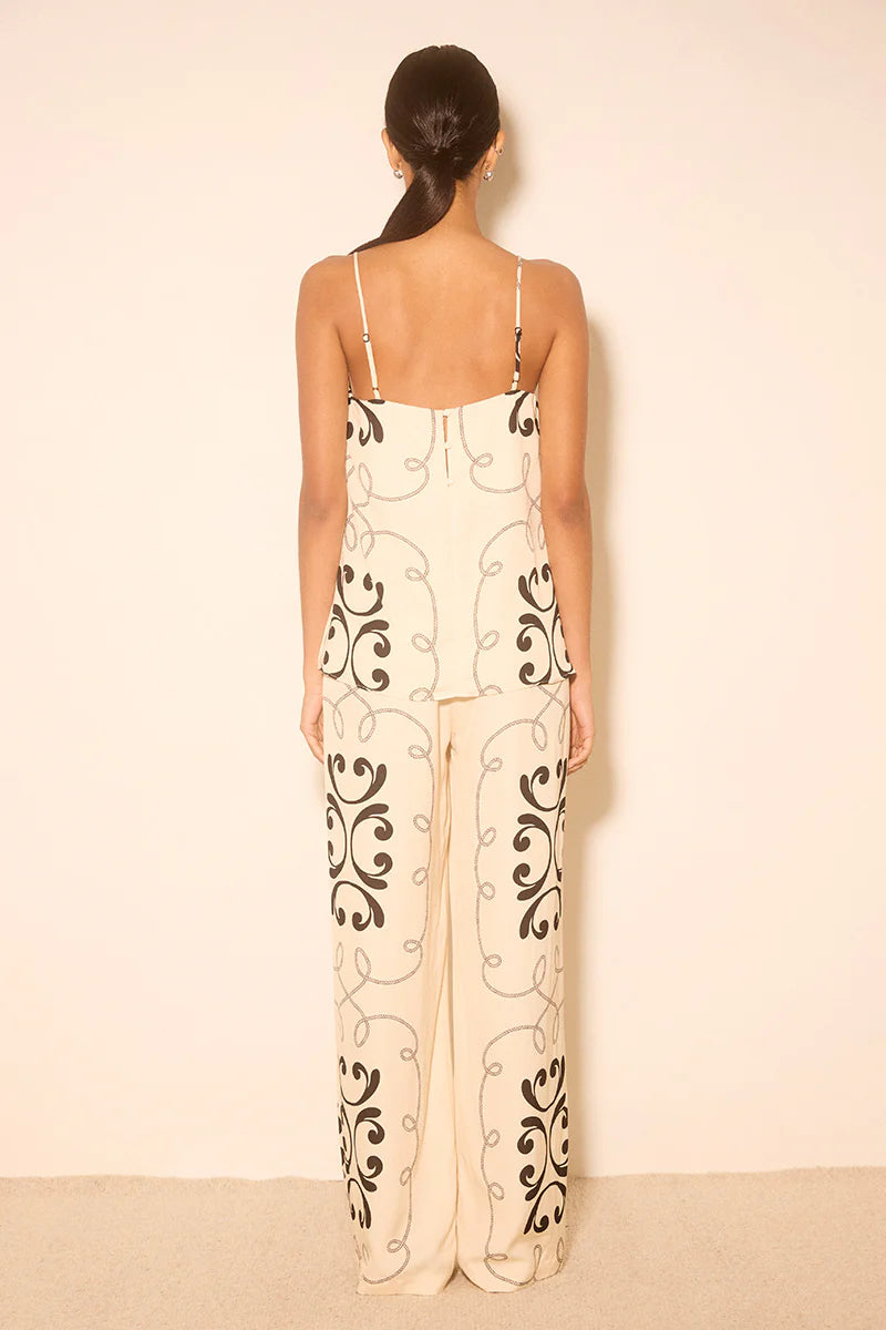 Mon Renn Savanna Top - Cream