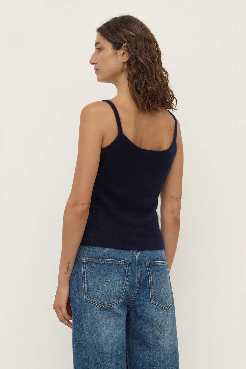 Assembly Label Carina Wool Tank - True Navy