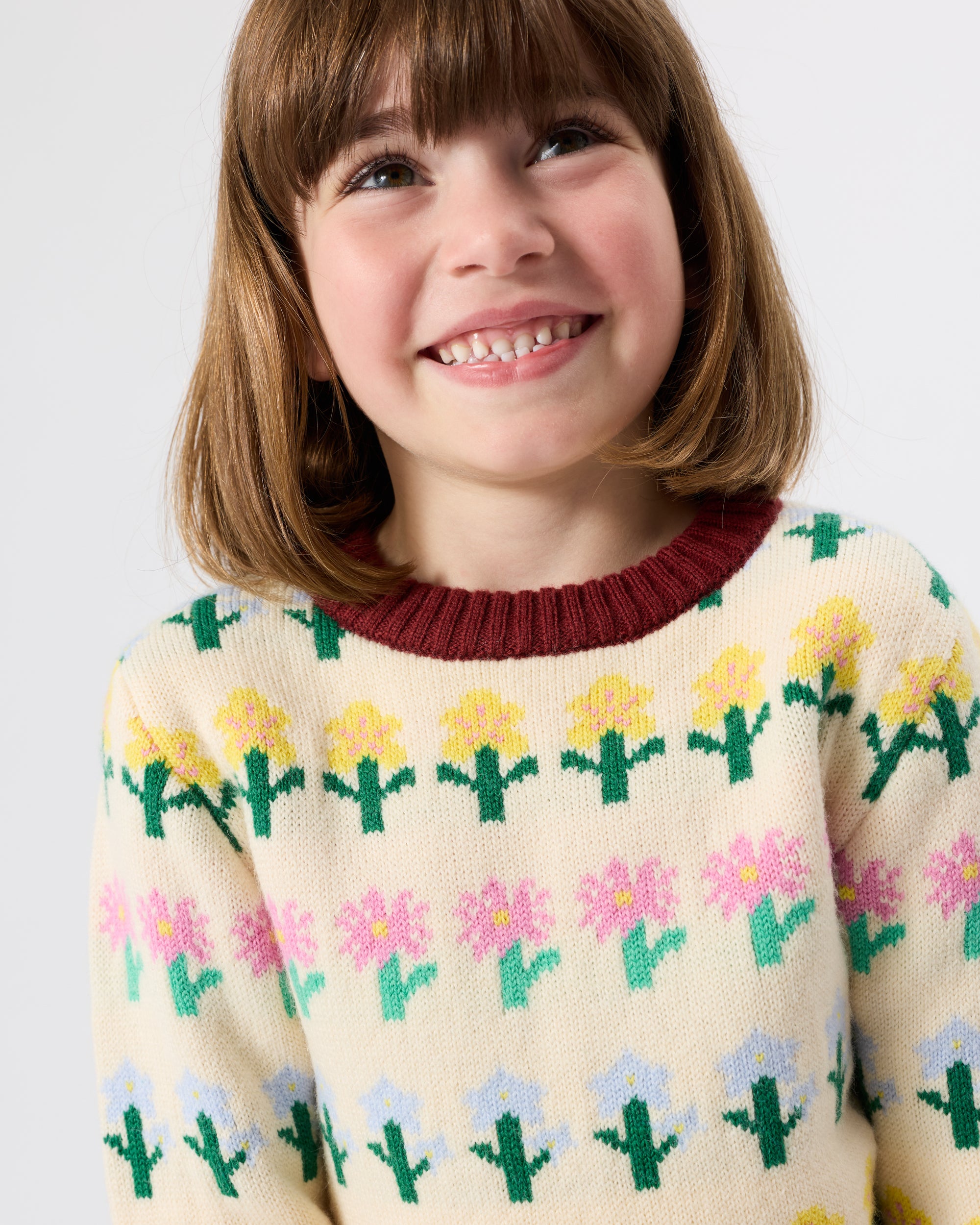Goldie + Ace Flower Garden Knit Jumper