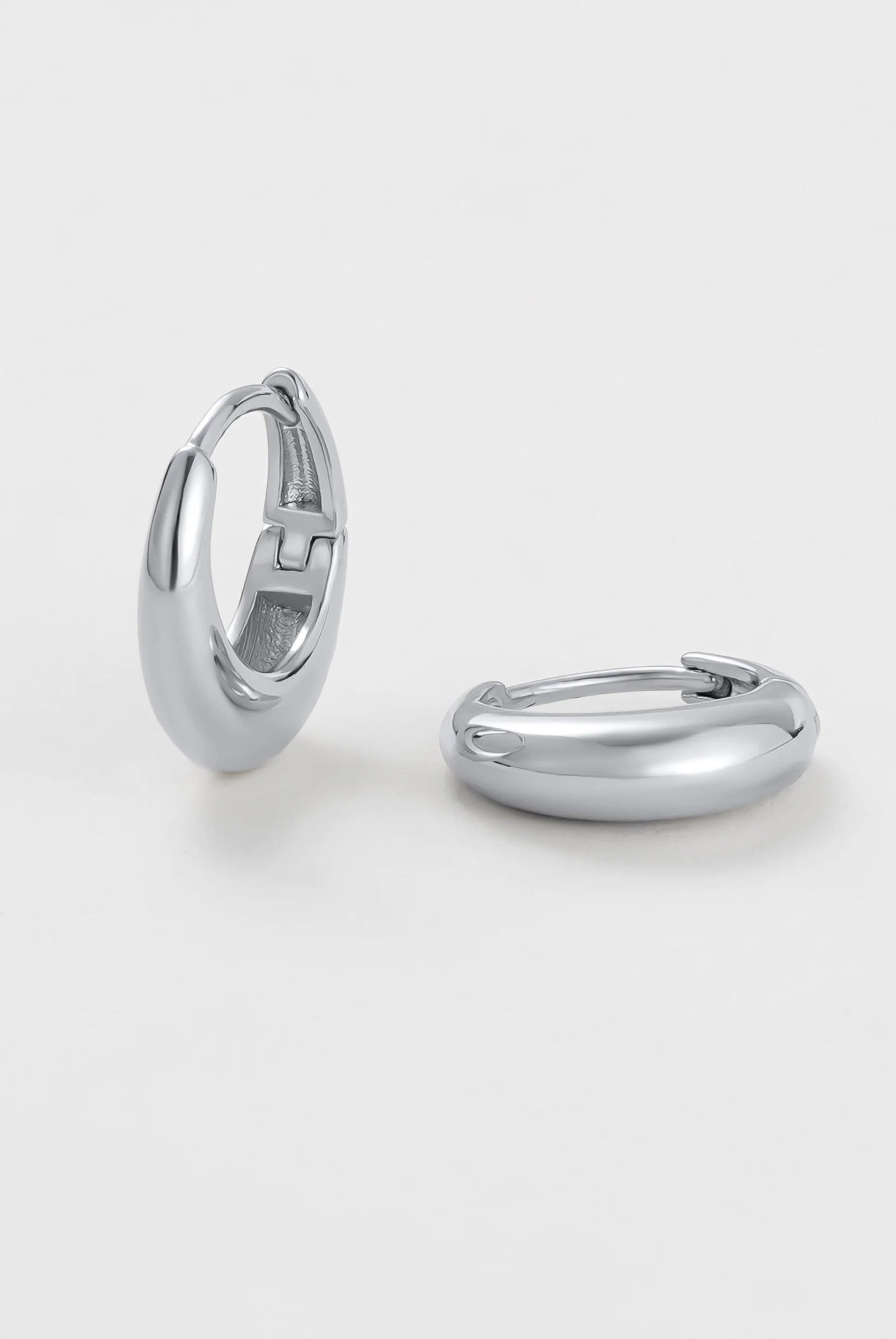 Zafino Cleo Hoop Medium - Silver