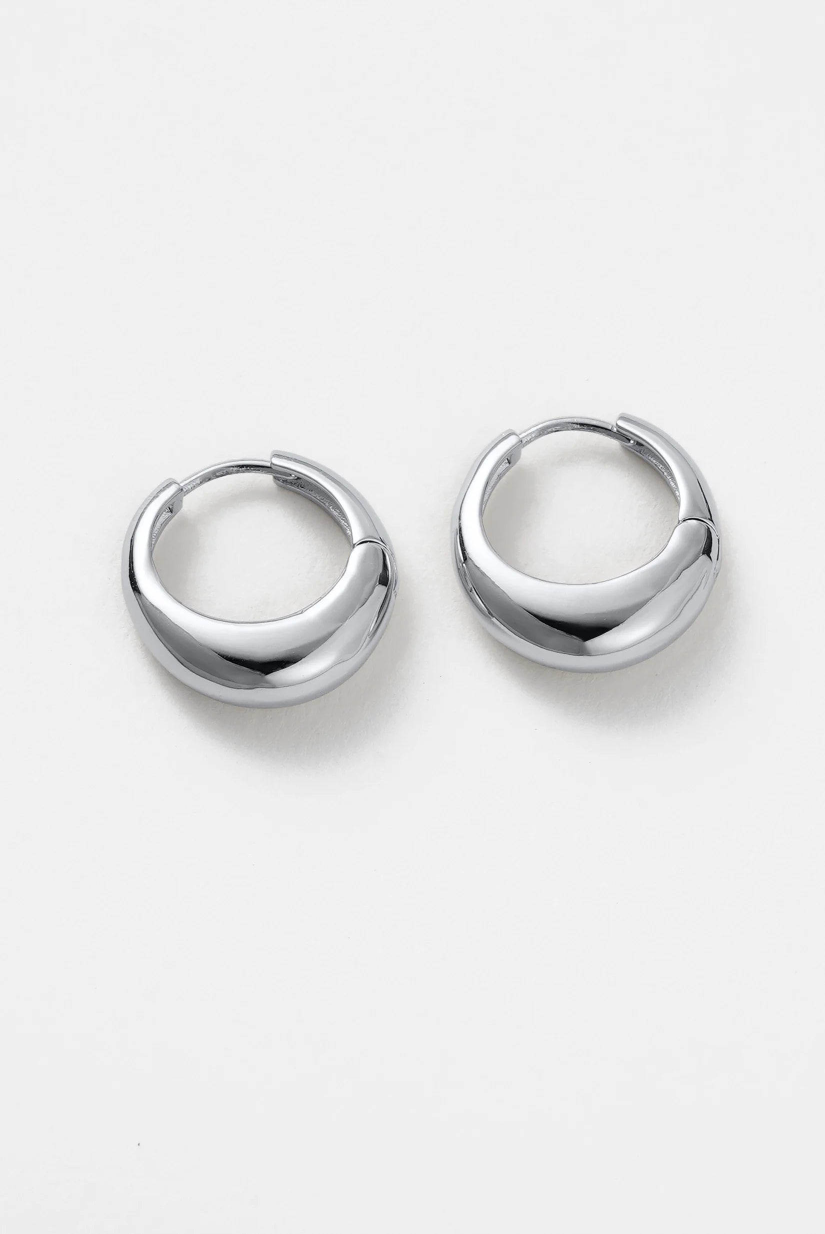 Zafino Cleo Hoop Medium - Silver