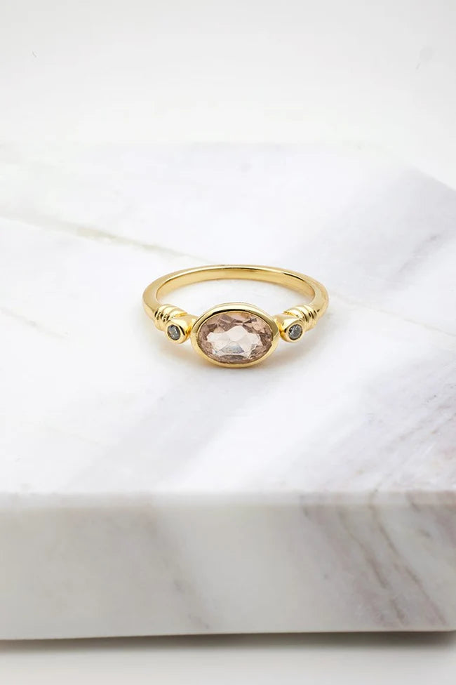 Zafino Chloe Ring - Morganite