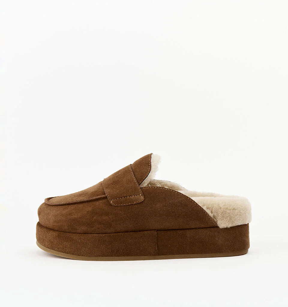 Alias Mae Burkley - Mocha Suede & Shearling