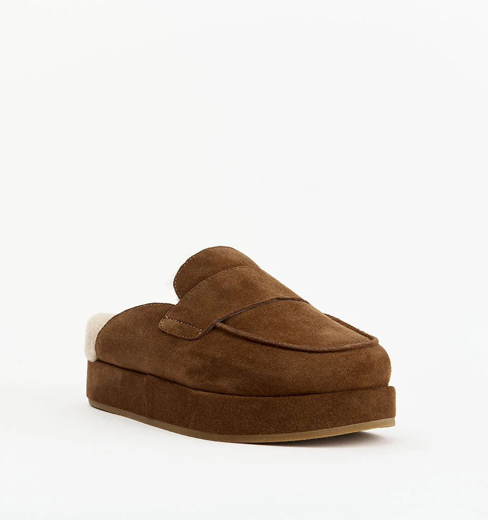 Alias Mae Burkley - Mocha Suede & Shearling
