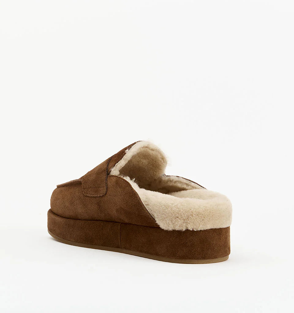 Alias Mae Burkley - Mocha Suede & Shearling