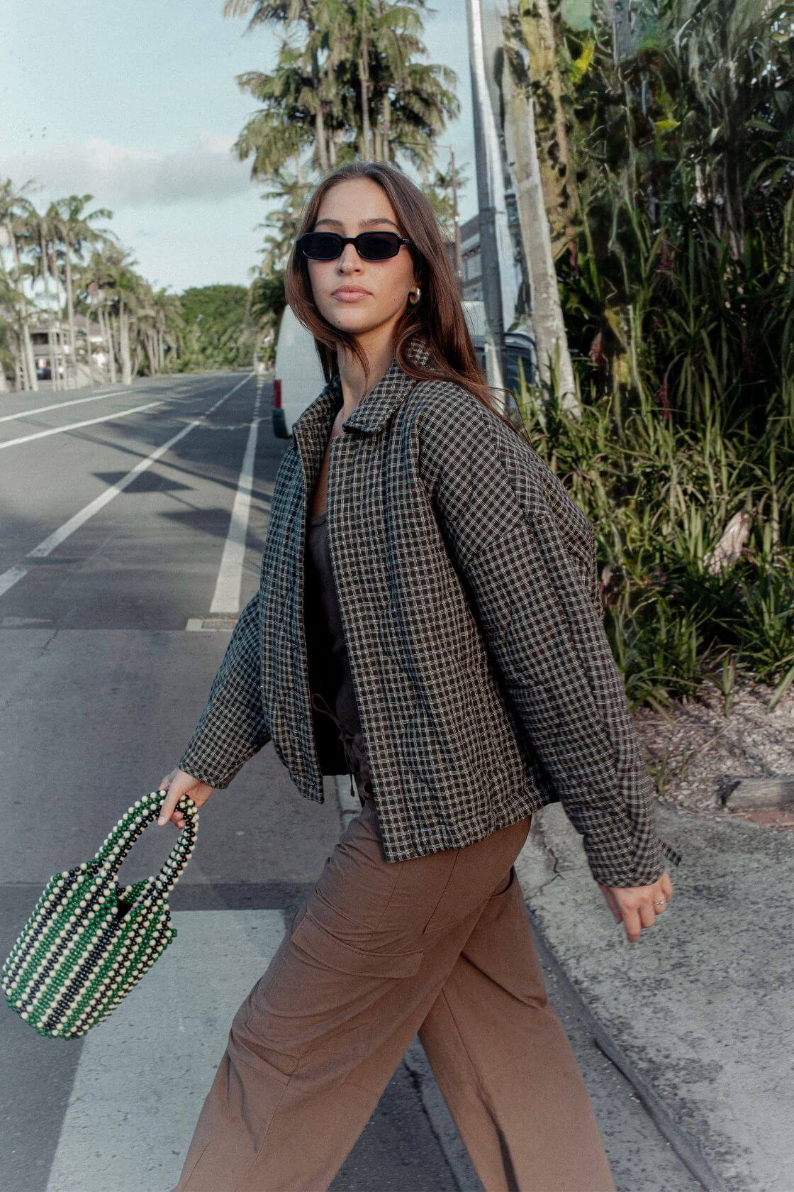 Arcaa Matteo Jacket - Espresso Check