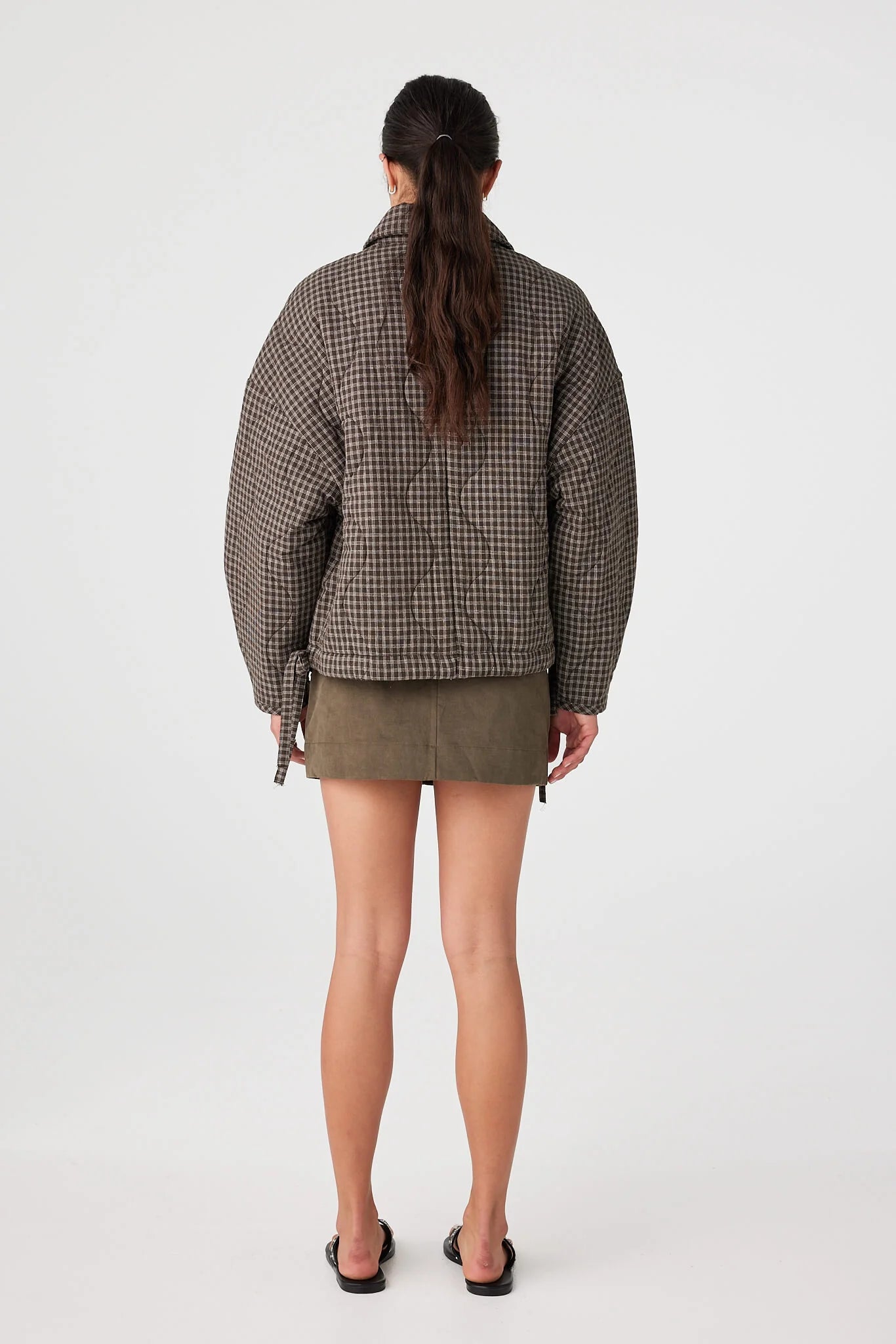 Arcaa Matteo Jacket - Espresso Check