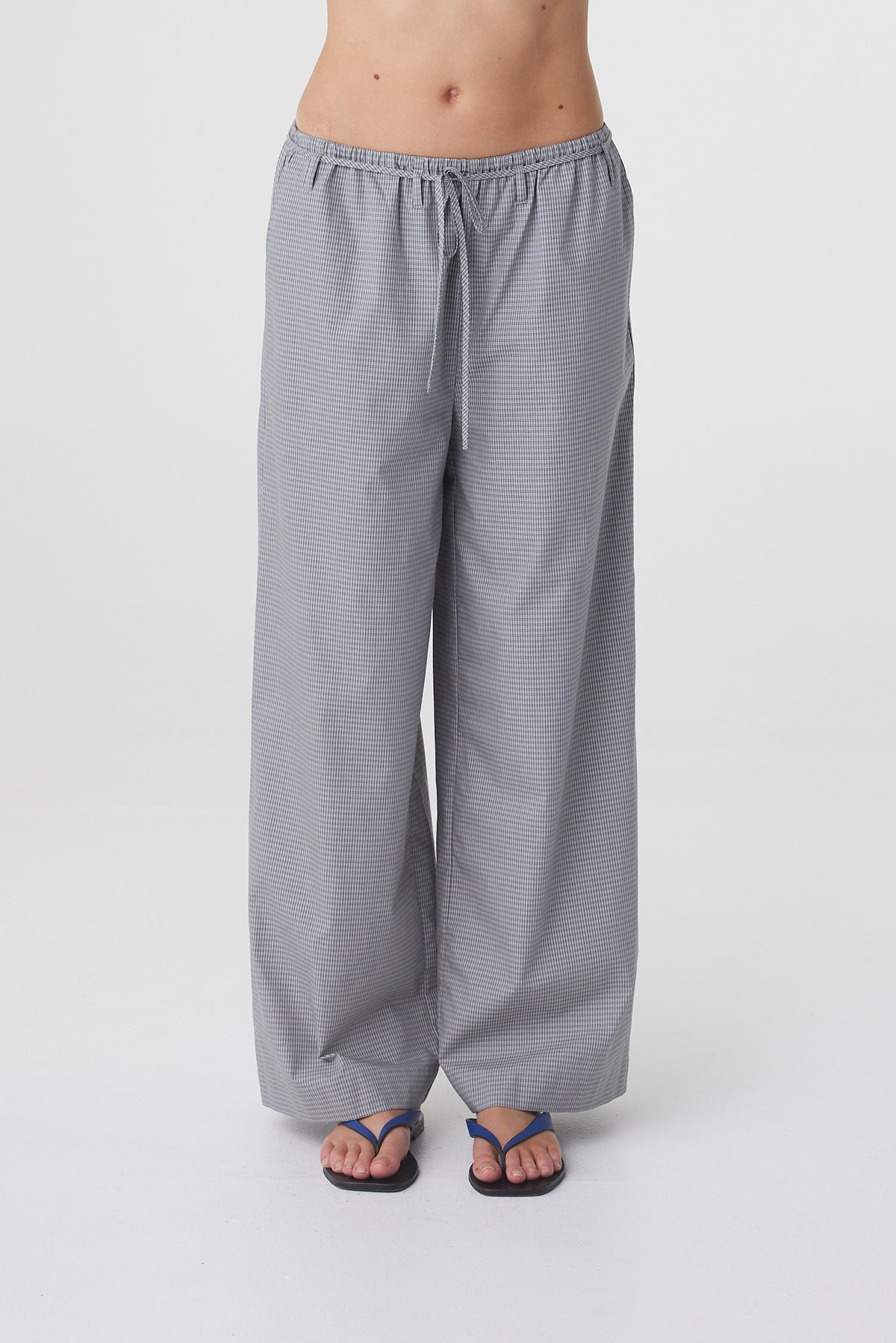 Arcaa Sia Pant - Muted Blue Stripe